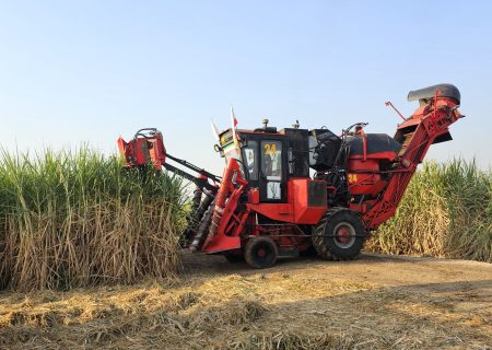 برداشت ۱۰۰ درصد سبز نیشکر در خوزستان؛ ناوگان برداشت با ۹ هاروستر جدید تقویت شد