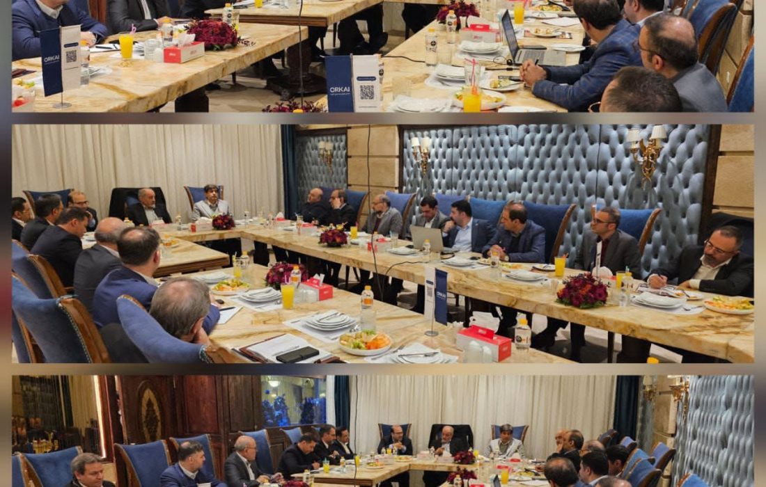 فولادسازان بزرگ پشت یک میز؛ حضور مدیرعامل فولاد اکسین در نشست انرژی، صادرات و توسعه