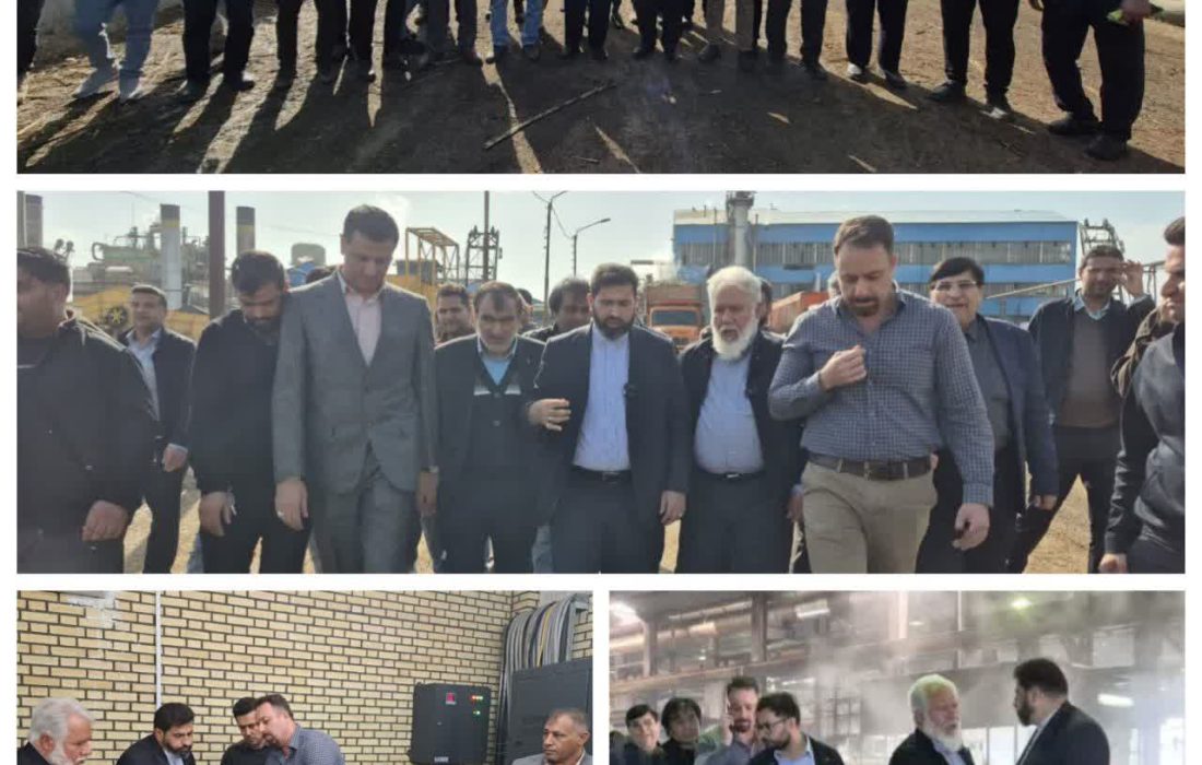 بازدید نماینده شوش و کرخه از هفت‌تپه؛ تأکید بر تعیین‌تکلیف نهایی واگذاری و تداوم تولید