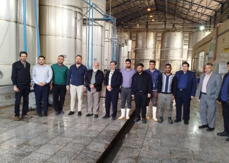 بازدید میدانی مدیرعامل هفت‌تپه از صنایع جانبی؛ تأکید بر افزایش تولید و دستیابی به ظرفیت اسمی
