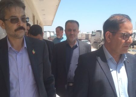 مدیرکل صنعت، معدن و تجارت خوزستان از مرز چذابه و بررسی آخرین وضعیت صادرات و زیرساخت‌ها بازدید کرد