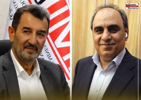 نشست مدیرعامل شرکت فولاد اکسین خوزستان با رئیس هیئت عامل ایمیدرو