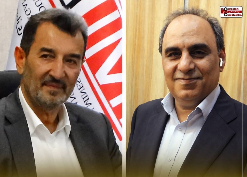 نشست مدیرعامل شرکت فولاد اکسین خوزستان با رئیس هیئت عامل ایمیدرو