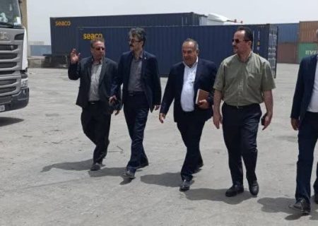 مدیرکل صمت خوزستان در شلمچه؛ ارتقای زیرساخت‌های صادراتی در دستور کار