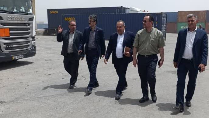 مدیرکل صمت خوزستان در شلمچه؛ ارتقای زیرساختهای صادراتی در دستور کار