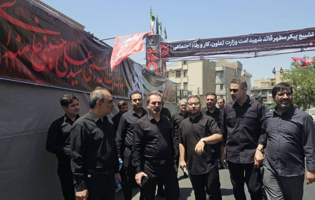 هم‌پای خادمان ایران؛ فولاد اکسین خوزستان در خدمت عزاداران رهبر شهید