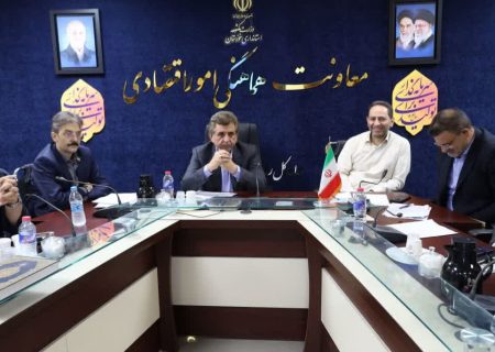 کارگروه تسهیل و رفع موانع تولید استان با محوریت بررسی طرح‌های محیط‌زیستی برگزار شد