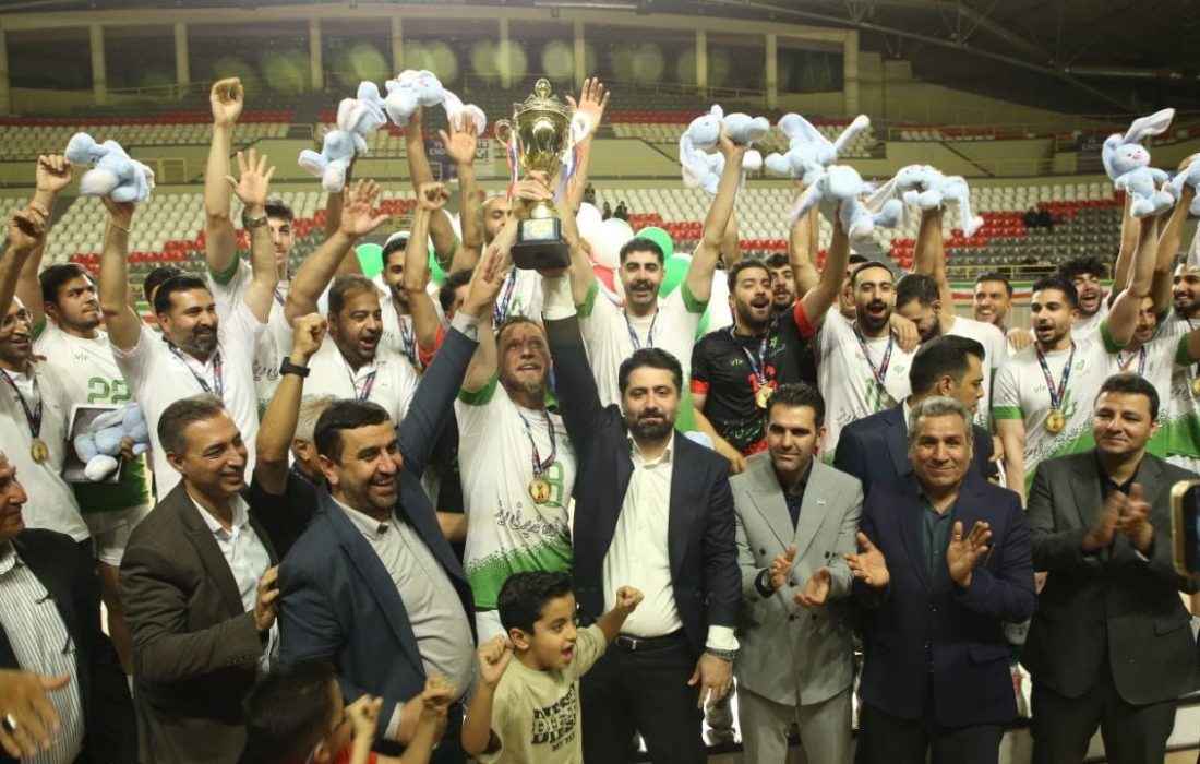 پیام مدیرعامل فولاد غدیر نیریز در پی کسب قهرمانی تیم والیبال فولاد غدیر نیریز در سوپر لیگ والیبال فارس