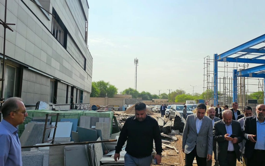وزیر کار از پروژه مرکز فوقتخصصی قلب ولیعصر(عج) خرمشهر بازدید کرد