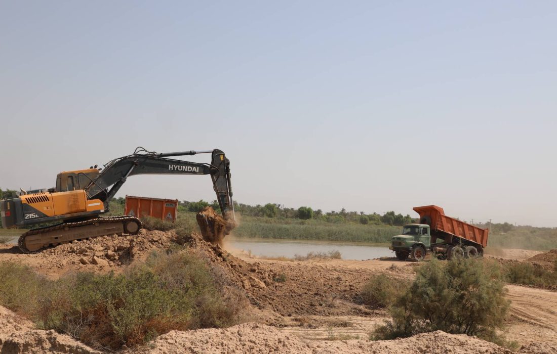 نیشکر عملیات ایمنسازی سیلبندهای حاشیه کارون را آغاز کرد