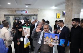 استقبال مدیران شركت نفت و گاز اروندان از خانواده شهدای جنگ ۱۲ روزه و رمضان استان خوزستان