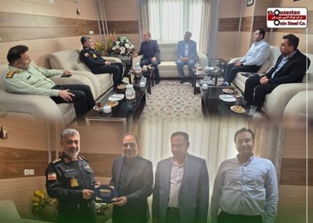 فولاد اکسین و فرماندهی انتظامی خوزستان؛ هم‌افزایی برای امنیت پایدار و استمرار تولید